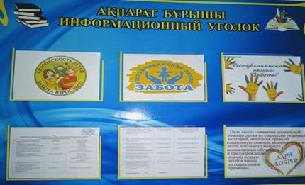 Отчет о проведении республиканской акции &laquo;Забота&raquo; по КГУ &laquo;Ольгинская основная школа&raquo; на 2018-2019 учебный год